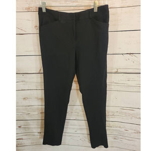 Calvin Klein Black Straight Leg Casual Pants Women's Size 4